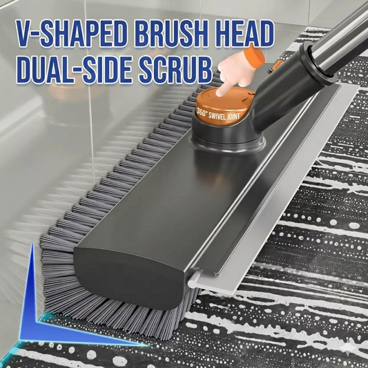 🏆 Voted #1 Cleaning Essential of 2026 Long Handle Floor Cleaning Brush