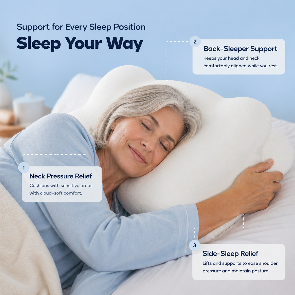 HavnEscape™ Deep Sleep Cloud Pillow